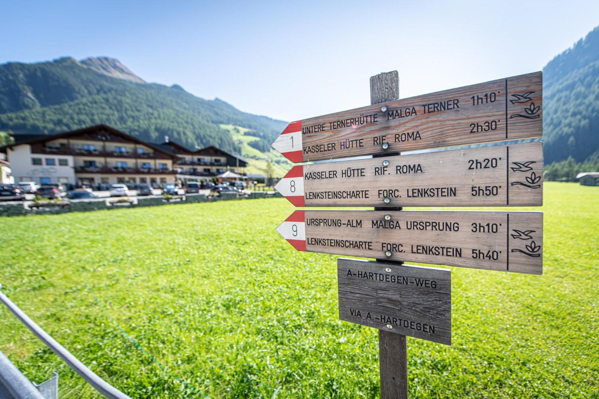 Hotel Bacher Riva di Tures Exterior foto