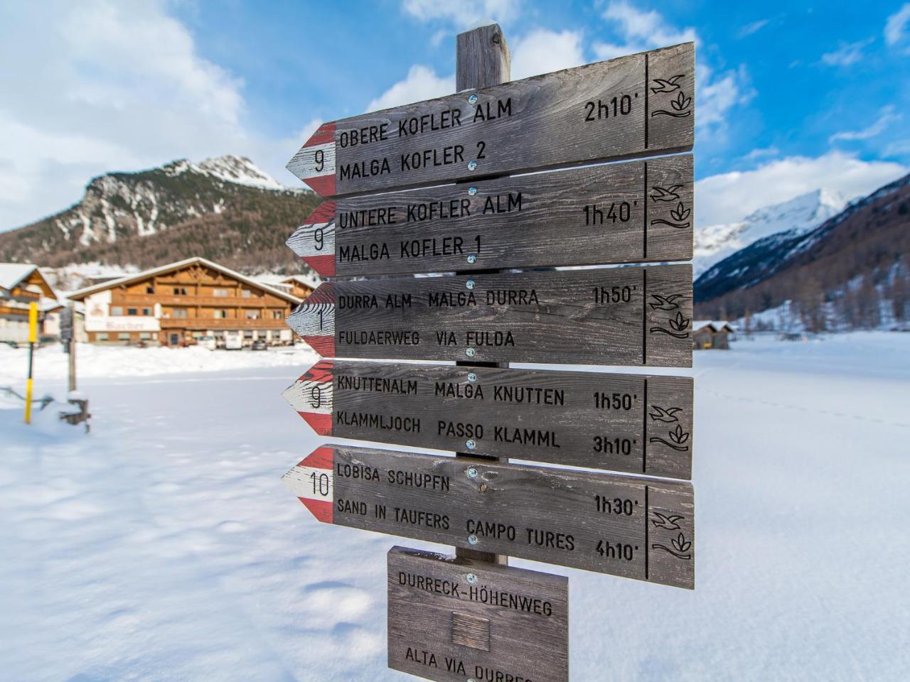 Hotel Bacher Riva di Tures Exterior foto